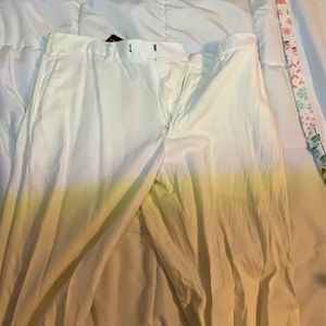Cubavera white linen pants